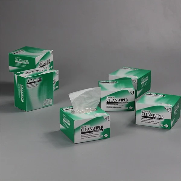 Dust-removal tissue for microscope lens
