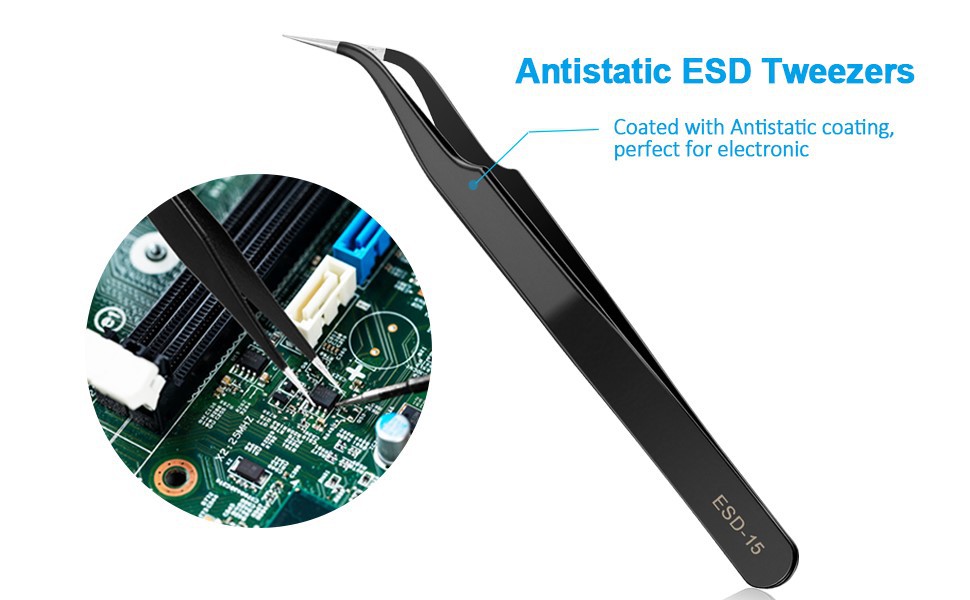 ESD Tweezers Details ESD Tweezers Details