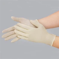 Latexové rukavice pro čisté prostory texturované nebo hladké